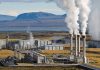 A geothermal power plant in kenya