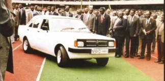 Engineers owe Kenya a car nyayo pioneer car