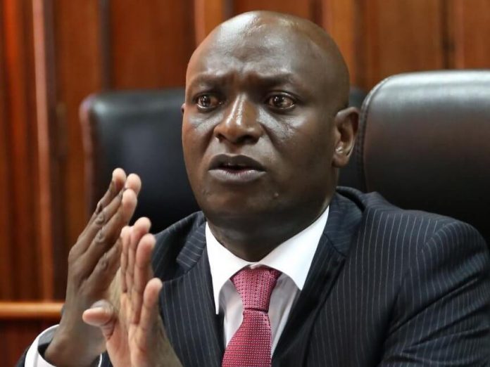 Cabinet Secretary of Energy, Charles Keter Energy and petroleum secretary Charles Keter