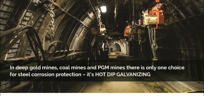 IZA ZINC Galvanize underground in mining