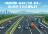 Nairobi–Nakuru–Mau Summit Highway: Transforming Kenya’s Northern Corridor Illustration of the Nairobi–Nakuru–Mau Summit Highway project showing dual carriageway expansion and toll stations along the Rironi–Mau Summit route.