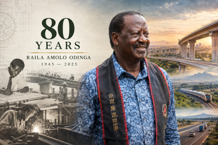 80 years of Raila Amolo Odinga