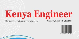 Kenya Engineer Magazine Vol 53. Issue 6, Energy (Nov-Dec 2025)