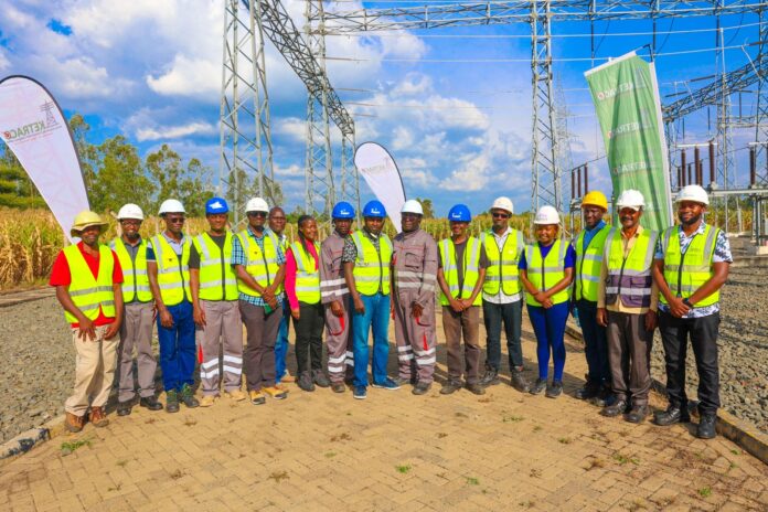 PHOTO KETRACO Engineers at Sondu substation KETRACO Engineers at Sondu Substation