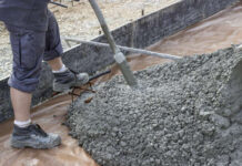 Vibrator use in Construction