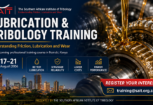Register for Lubrication and Tribology Training in Nairobi Lubrication Training