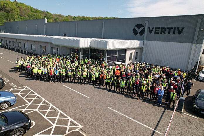 Vertiv's planned expansion