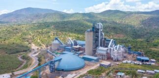 cement plant at Ngaaie